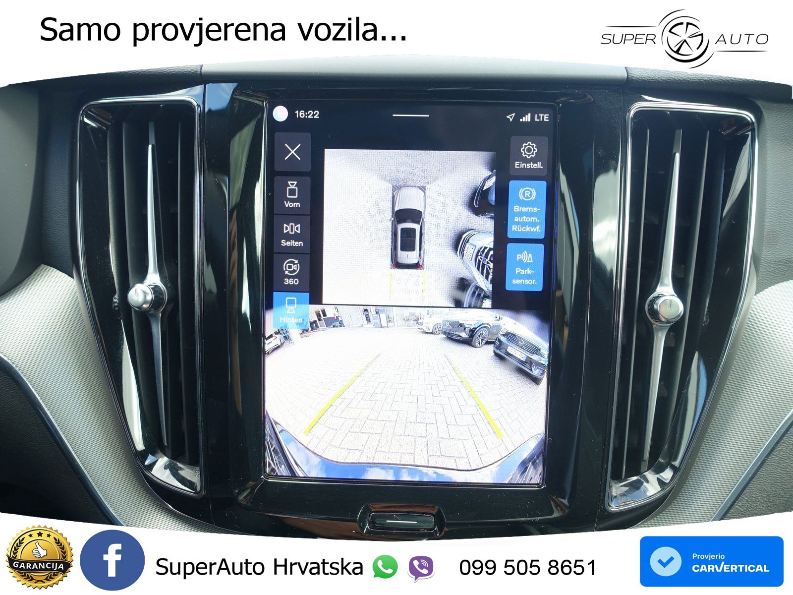 Volvo XC60 B5 Benzin AWD Geartronic ACC+GR SJED+360+PANO