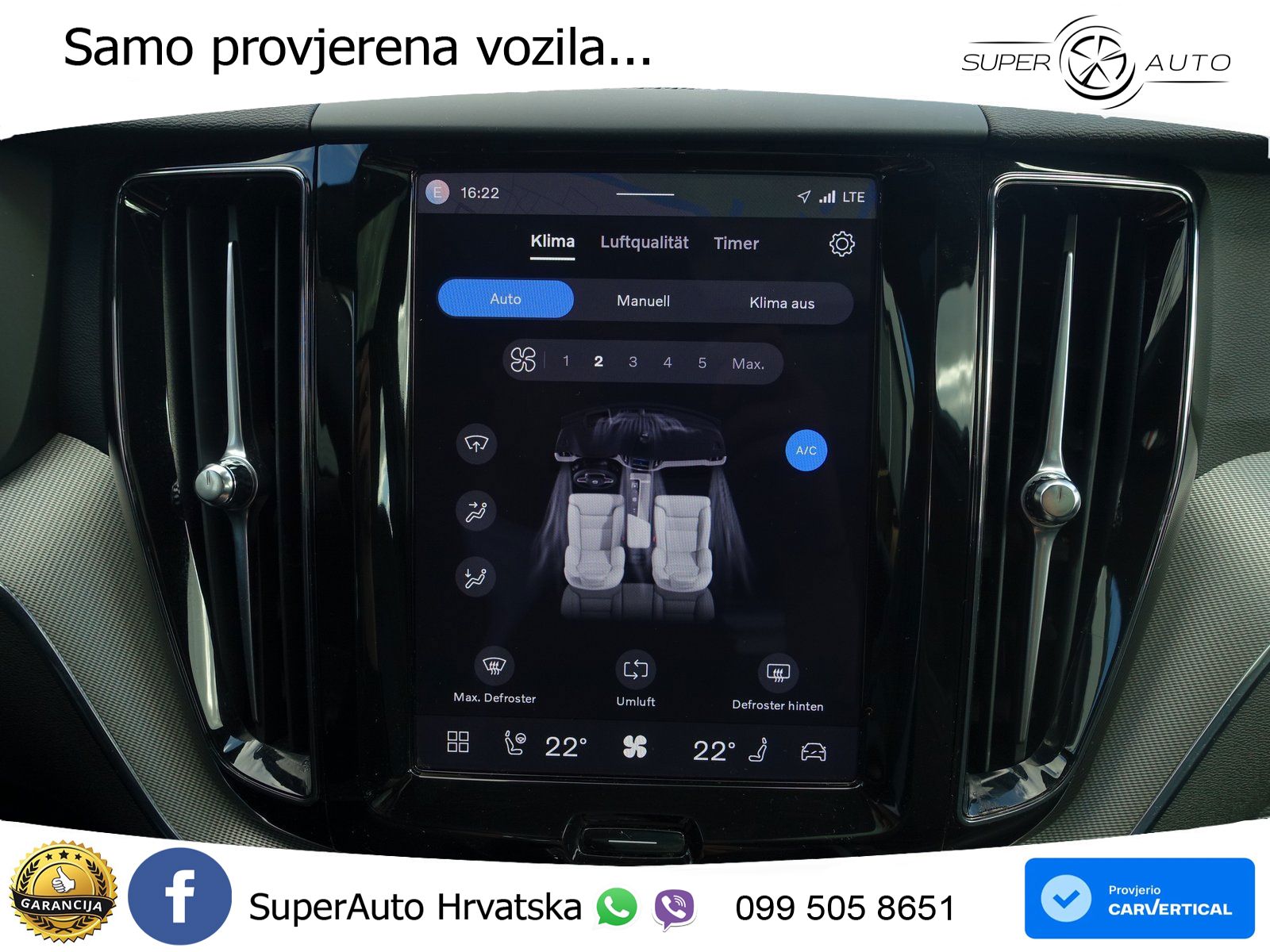 Volvo XC60 B5 Benzin AWD Geartronic ACC+GR SJED+360+PANO