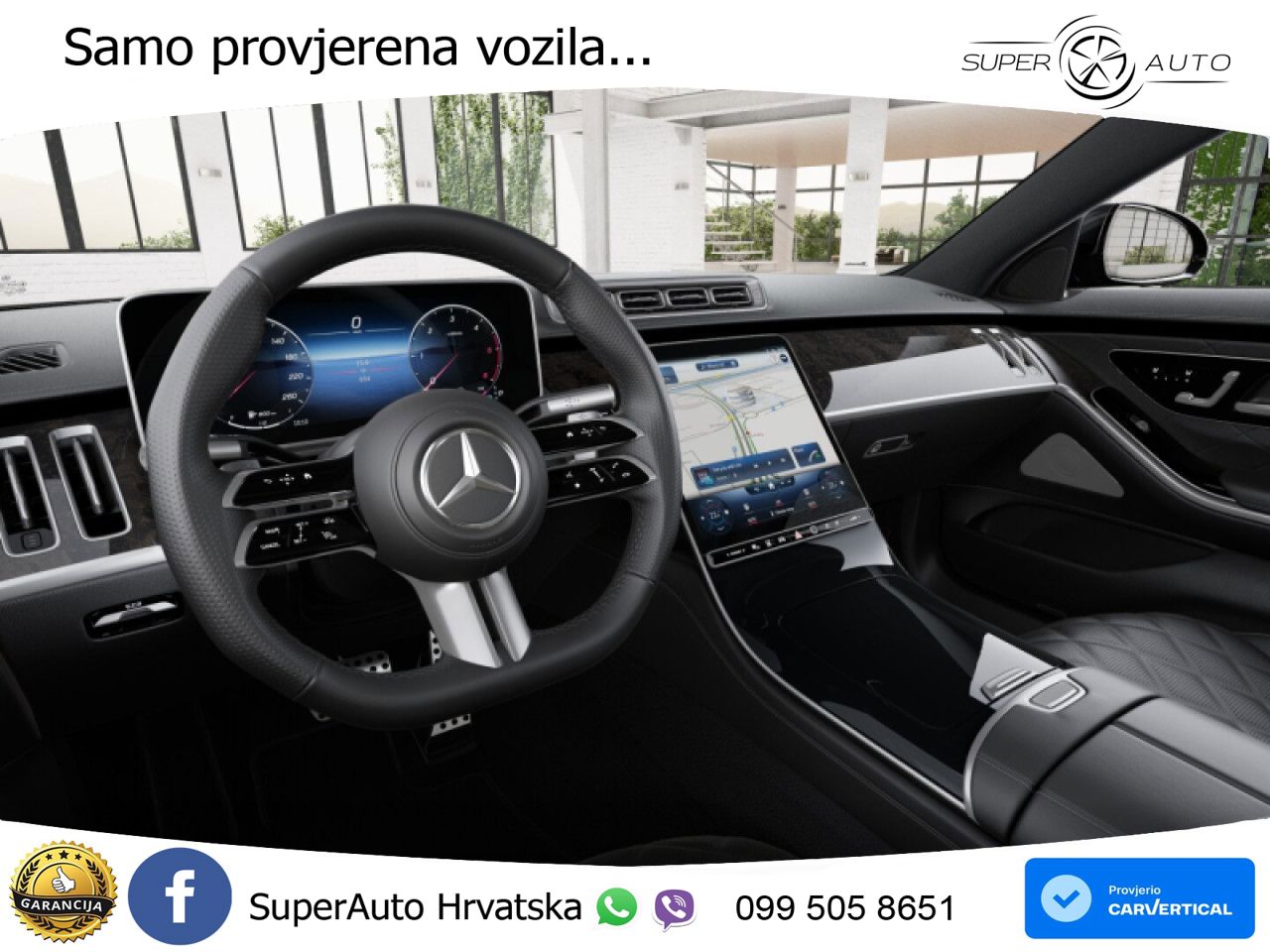 Mercedes S 450d (367 KS) EQ Boost 4MATIC 9G-TRONIC AMG LED+GR SJED+ACC