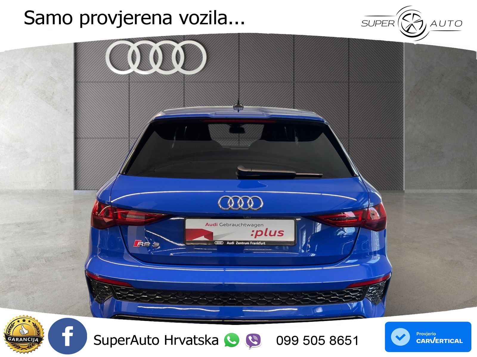 Audi RS3 Sedan 2.5 TFSI (400 KS) quattro S tronic MATRIX+GR SJED+KAM