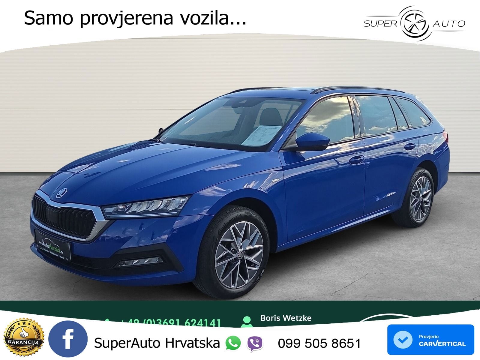 Škoda Octavia Combi 2.0 TDI (150 KS) 4x4 DSG LED+GR SJED+ACC