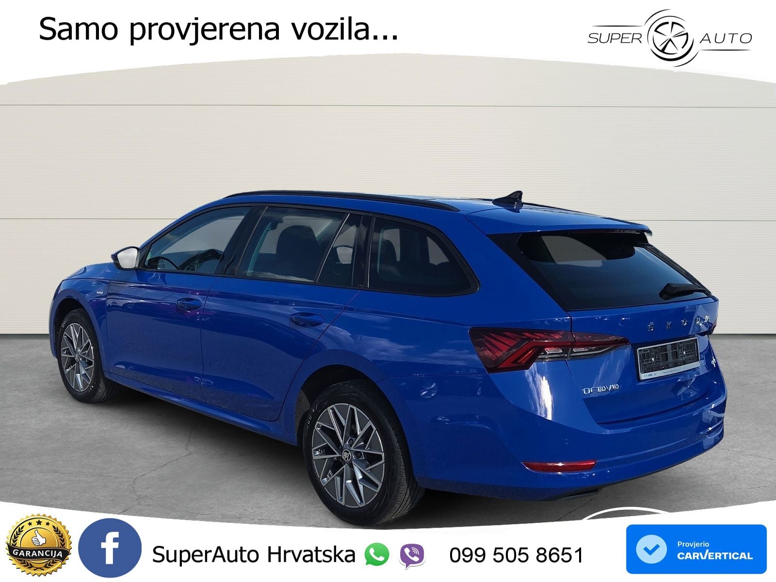 Škoda Octavia Combi 2.0 TDI (150 KS) 4x4 DSG LED+GR SJED+ACC