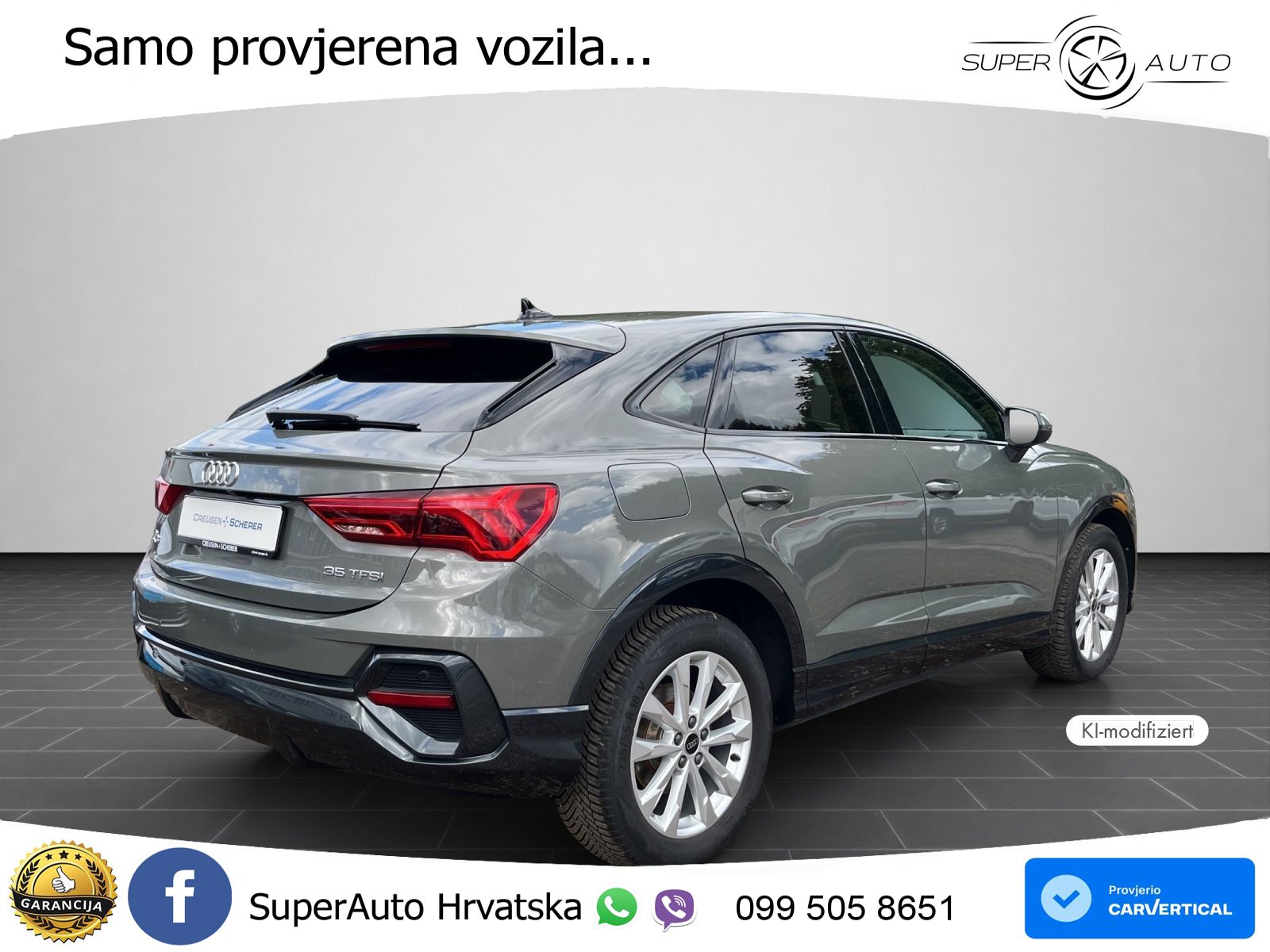 Audi Q3 II Sportback 35 TFSI (150 KS) S tronic LED+GR SJED+ACC