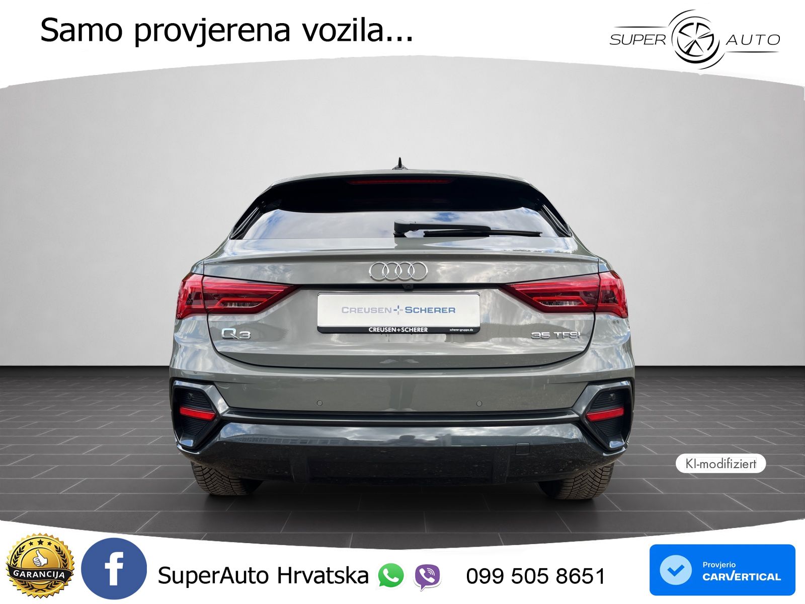 Audi Q3 II Sportback 35 TFSI (150 KS) S tronic LED+GR SJED+ACC