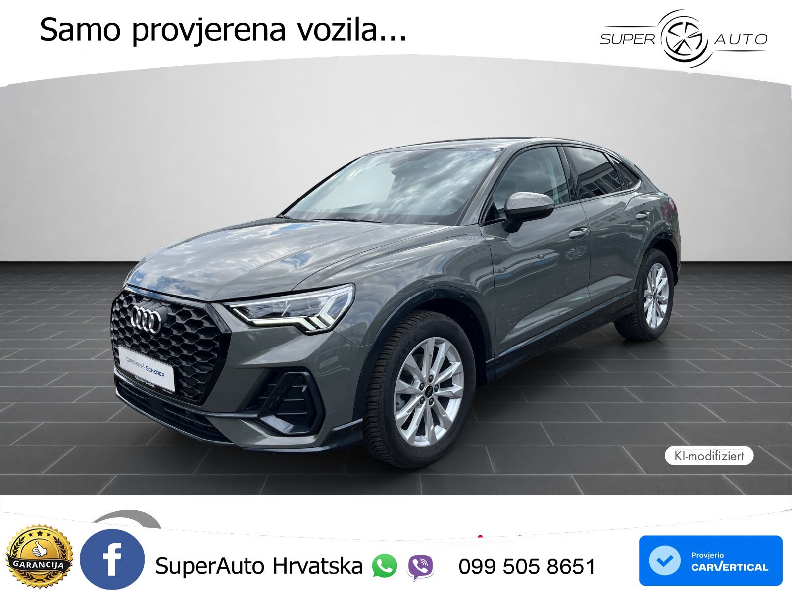 Audi Q3 II Sportback 35 TFSI (150 KS) S tronic LED+GR SJED+ACC