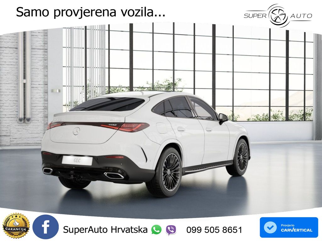Mercedes GLC Coupe 450d (367 KS) 4MATIC 9G-TRONIC AMG ACC+GR SJED+360+PANO