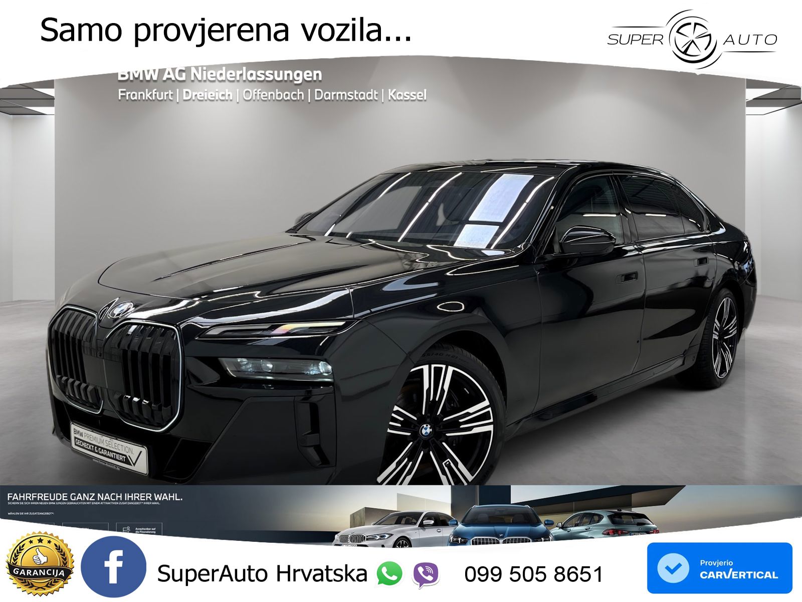 BMW 740d (299 KS) xDrive Steptronic M Sport LED+GR SJED+ACC