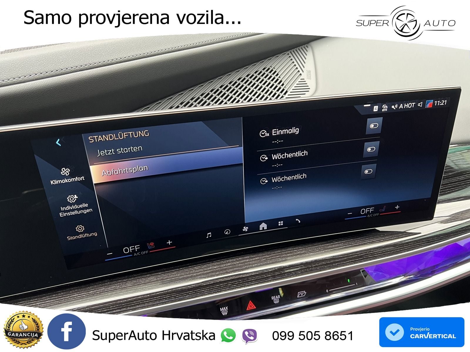 BMW 740d (299 KS) xDrive Steptronic ZRAČNI+ACC+GR SJED+KAM+PANO
