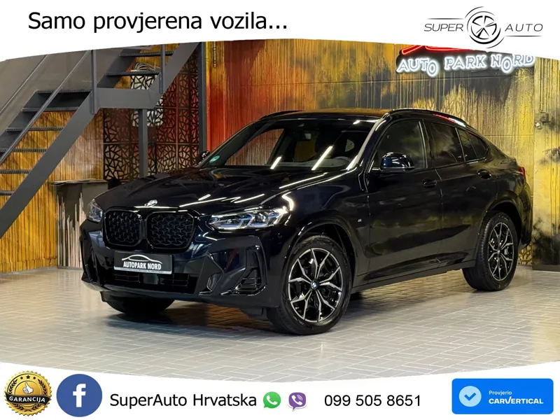 BMW X4 30d (286 KS) xDrive Steptronic M Sport LED+GR SJED+ACC