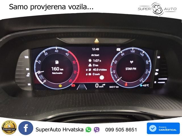 Škoda Octavia Combi 2.0 TDI (116 KS) LED+GR SJED+ACC