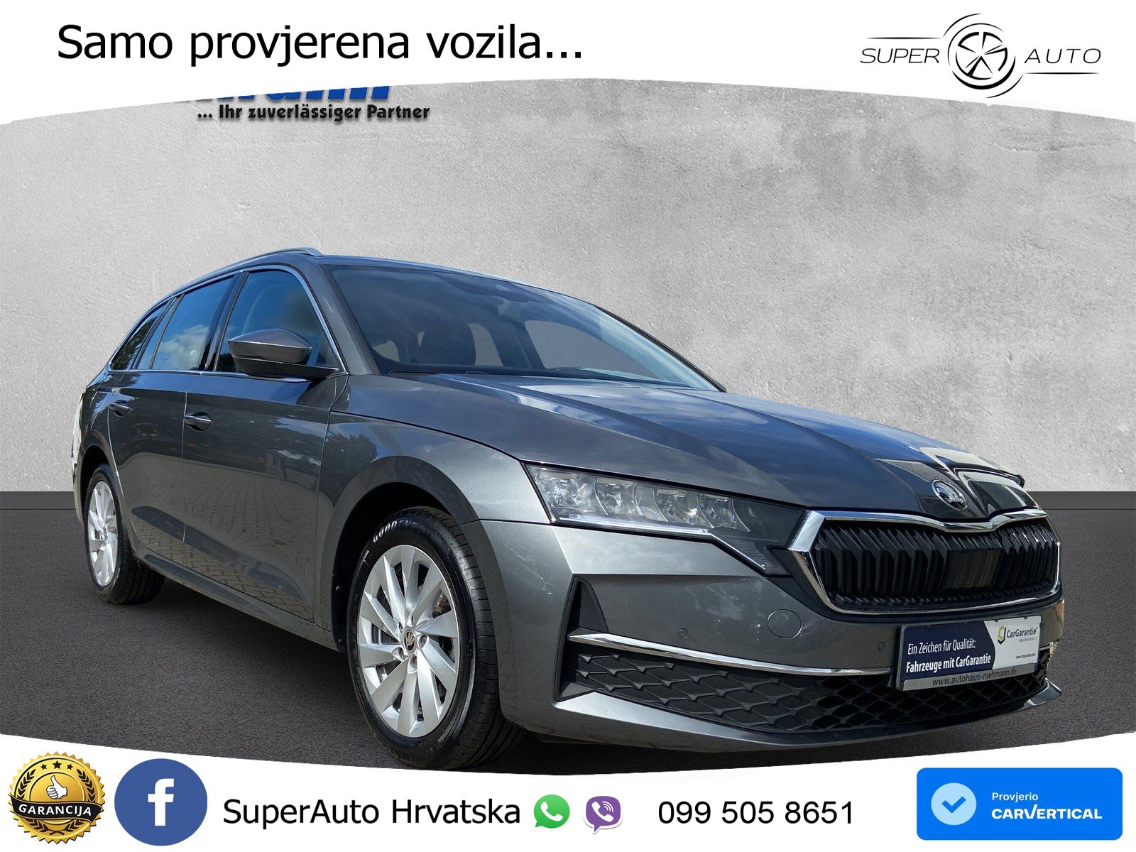 Škoda Octavia Combi 1.5 TSI (150 KS) DSG Selection LED+GR SJED+ACC