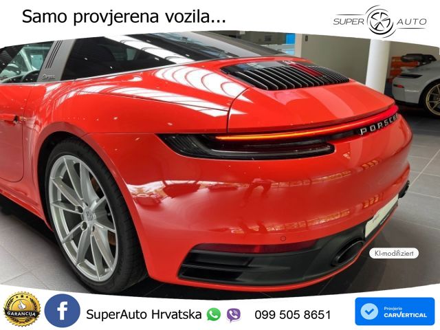 Porsche 911 Targa 4S 3.0 (450 KS) PDK LED+GR SJED+ACC