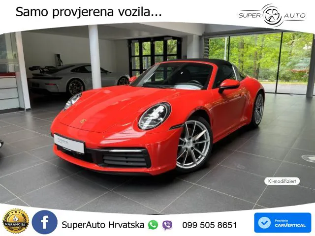 Porsche 911 Targa 4S 3.0 (450 KS) PDK LED+GR SJED+ACC