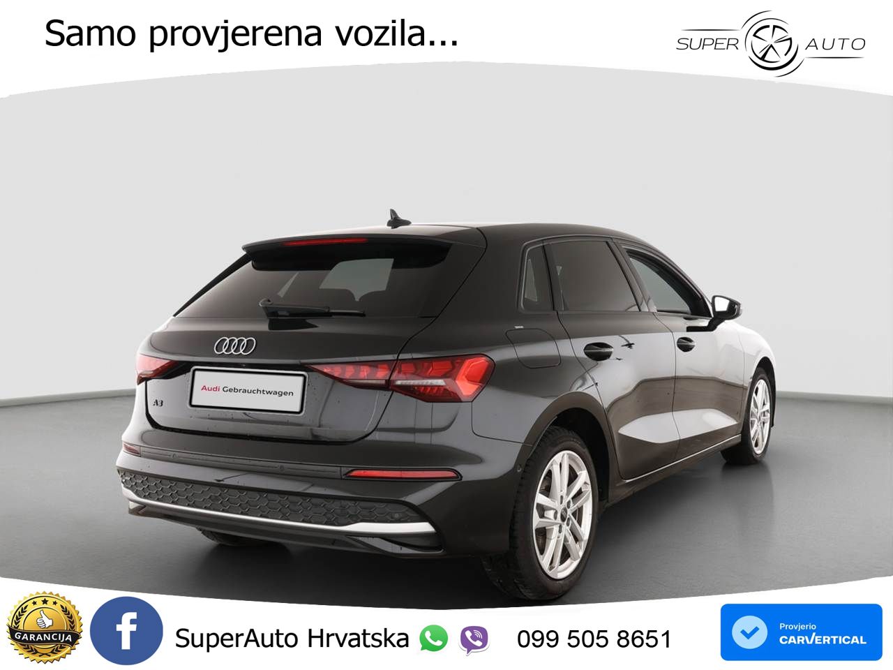 Audi A3 Sportback 40 TFSI e (204 KS) Plug-in Hybrid S tronic advanced LED+GR SJED+ACC