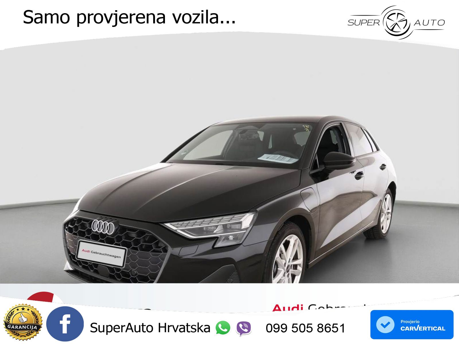 Audi A3 Sportback 40 TFSI e (204 KS) Plug-in Hybrid S tronic advanced LED+GR SJED+ACC