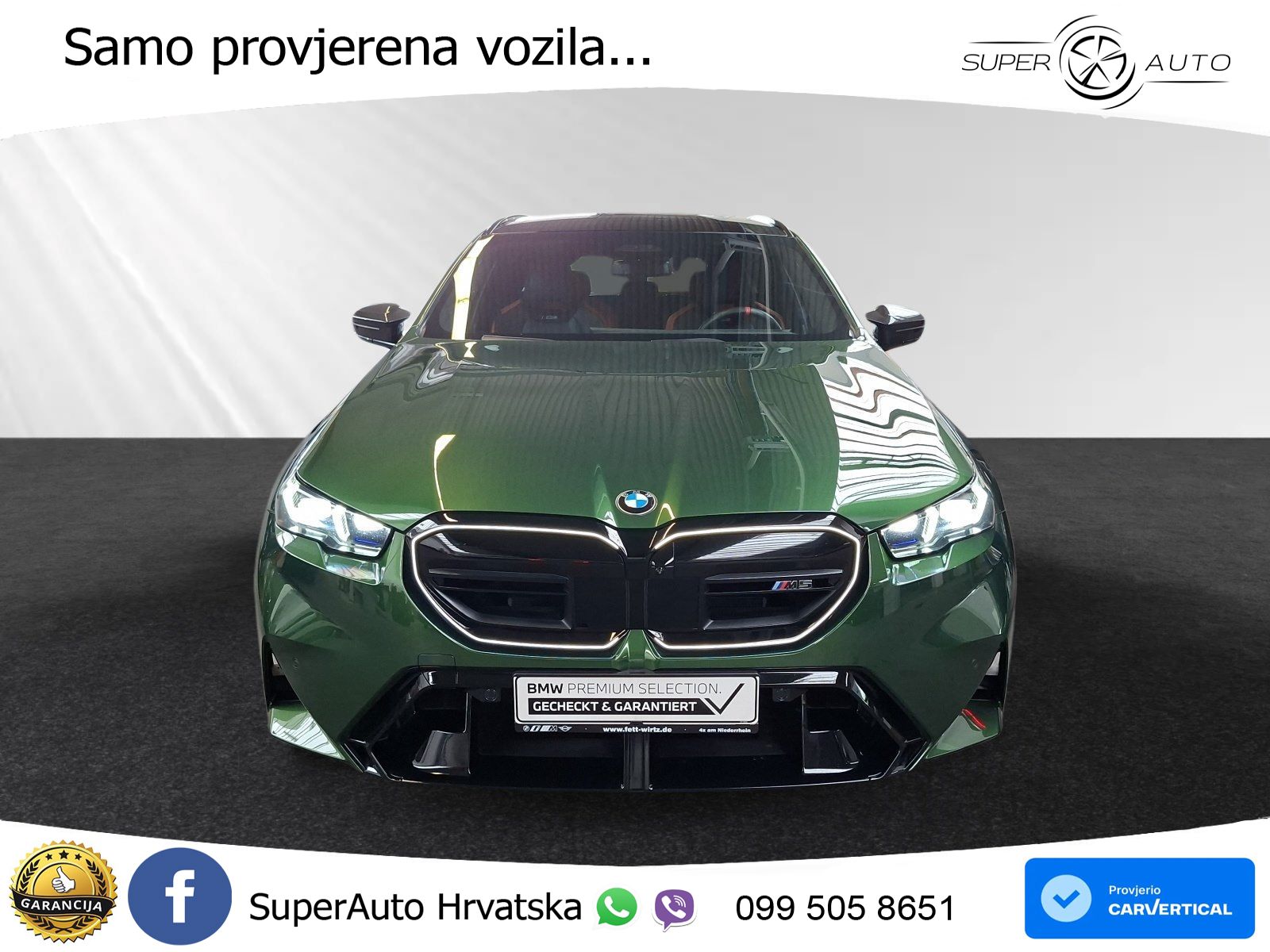 BMW M5 Touring 4.4 V8 (727 KS) xDrive Steptronic LED+GR SJED+ACC