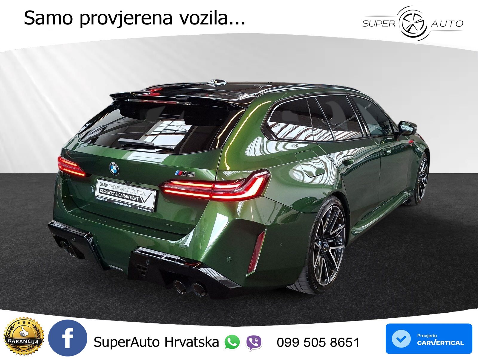 BMW M5 Touring 4.4 V8 (727 KS) xDrive Steptronic LED+GR SJED+ACC