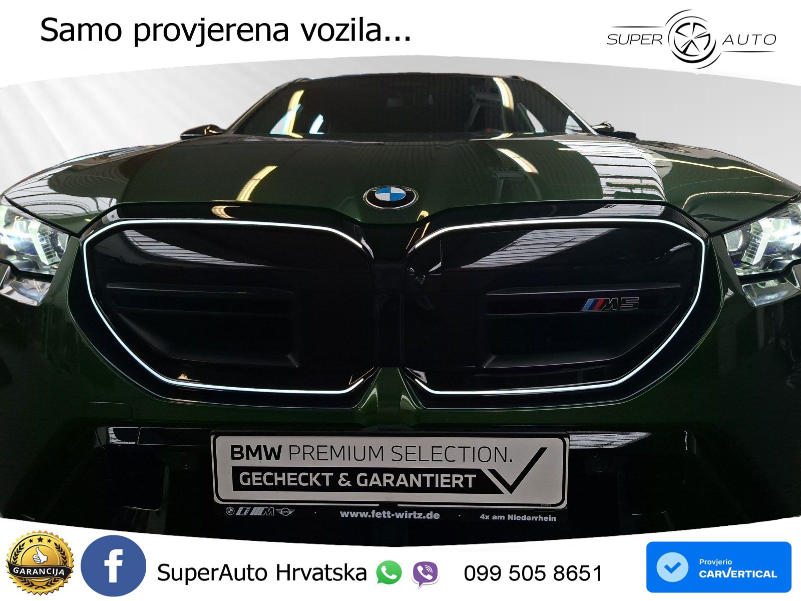 BMW M5 Touring 4.4 V8 (727 KS) xDrive Steptronic LED+GR SJED+ACC