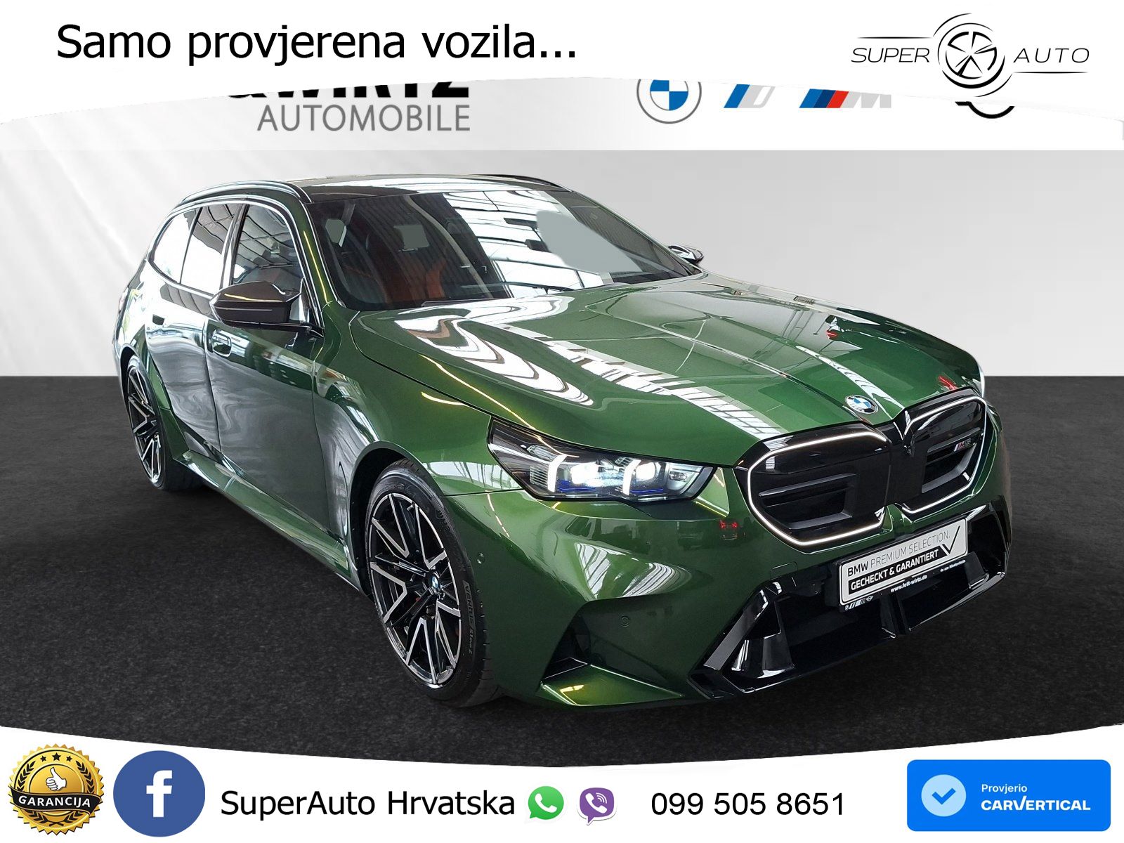 BMW M5 Touring 4.4 V8 (727 KS) xDrive Steptronic LED+GR SJED+ACC