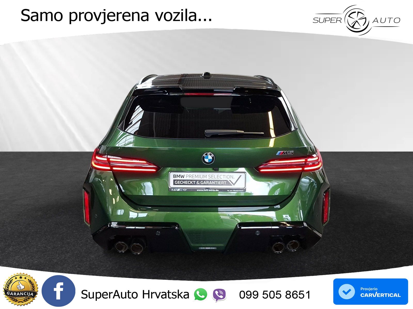 BMW M5 Touring 4.4 V8 (727 KS) xDrive Steptronic LED+GR SJED+ACC