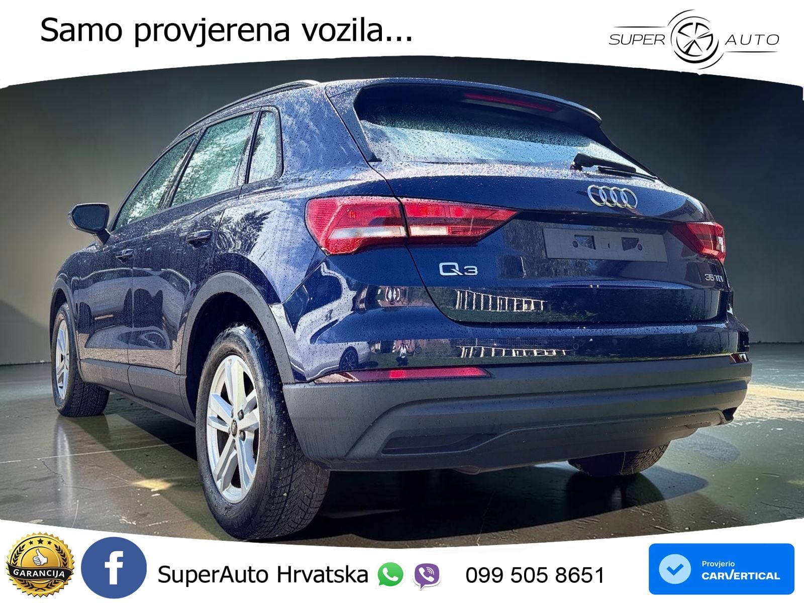 Audi Q3 35 TDI (150 KS) S tronic LED+GR SJED+ACC