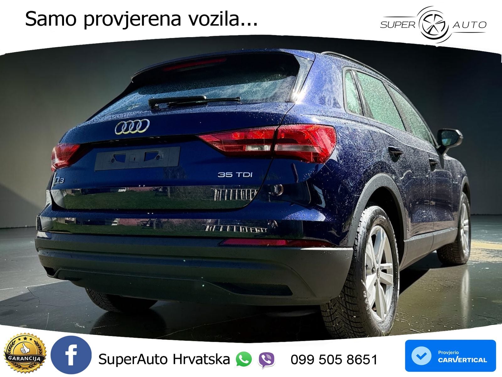 Audi Q3 35 TDI (150 KS) S tronic LED+GR SJED+ACC