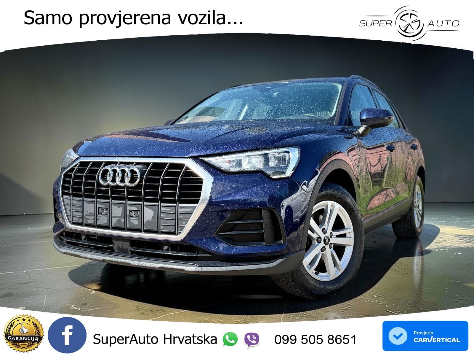 Audi Q3 35 TDI (150 KS) S tronic LED+GR SJED+ACC