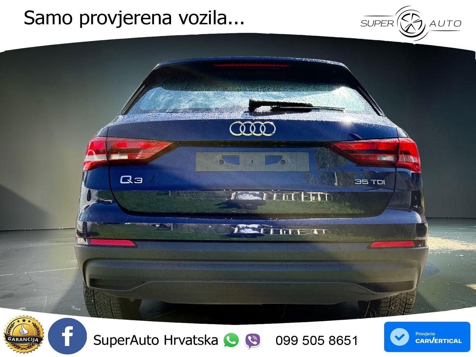 Audi Q3 35 TDI (150 KS) S tronic LED+GR SJED+ACC