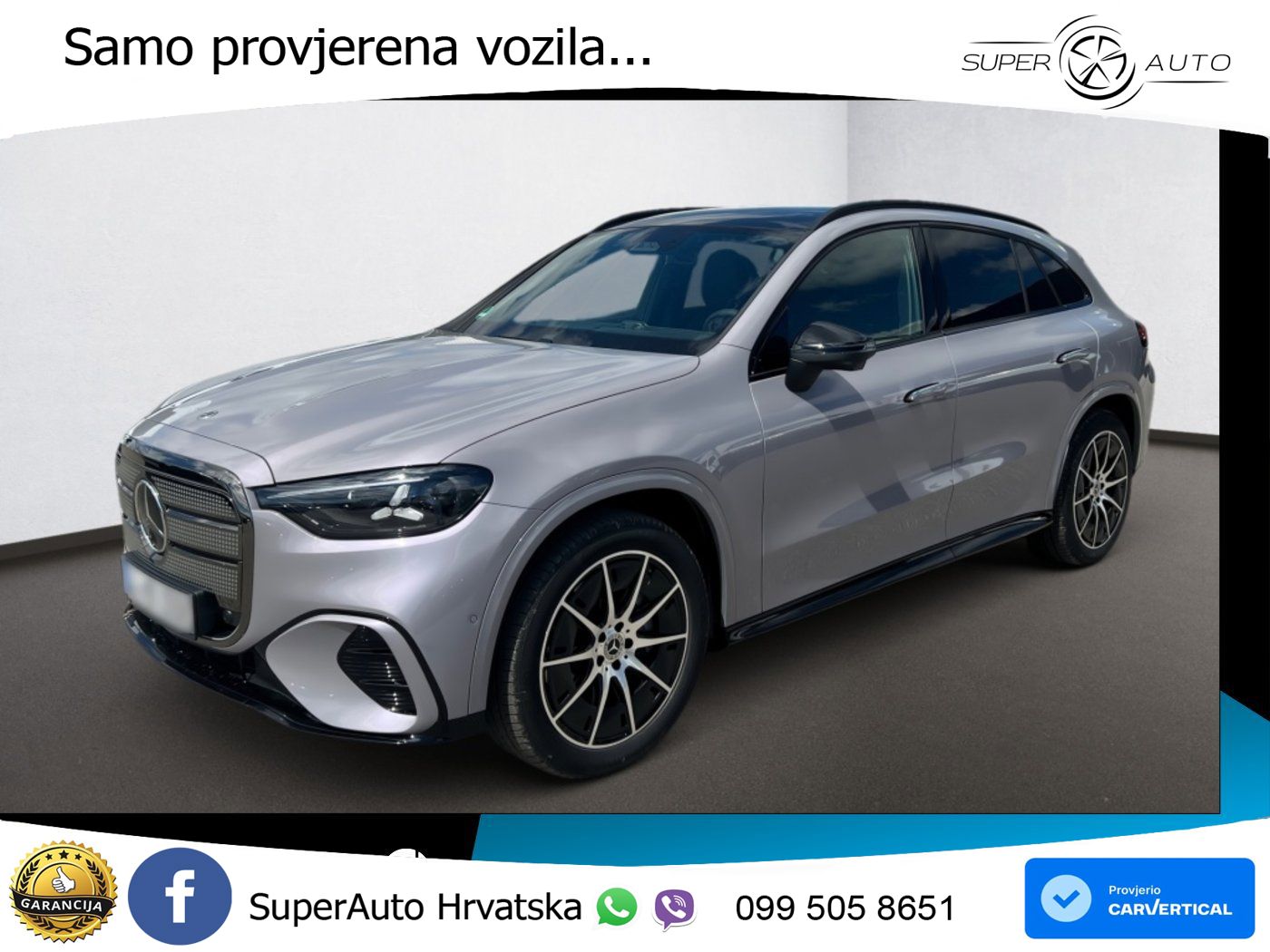Mercedes GLC 400 94 kWh (489 KS) 4MATIC EQ Technology AMG LED+GR SJED+ACC