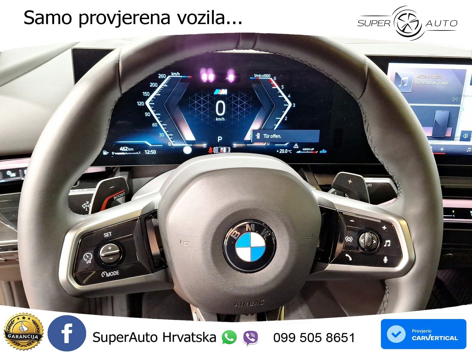 BMW 520d (197 KS) Steptronic M Sport LED+GR SJED+ACC