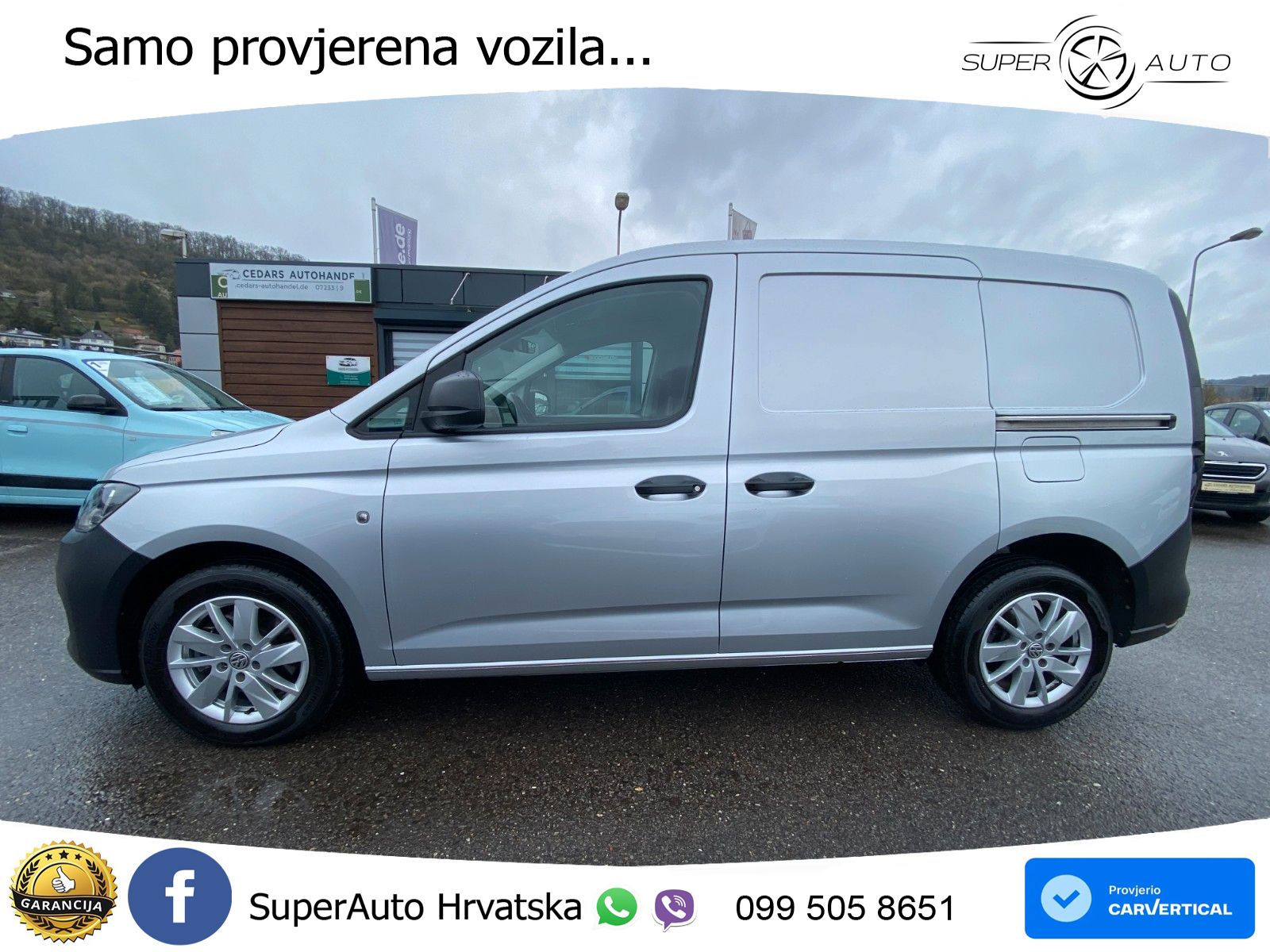 Volkswagen Caddy Cargo DSG 1.Hd Carplay Kam 2xSchiebetüre 122 KS