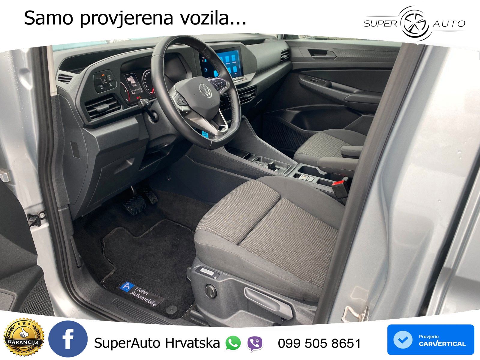 Volkswagen Caddy Cargo DSG 1.Hd Carplay Kam 2xSchiebetüre 122 KS