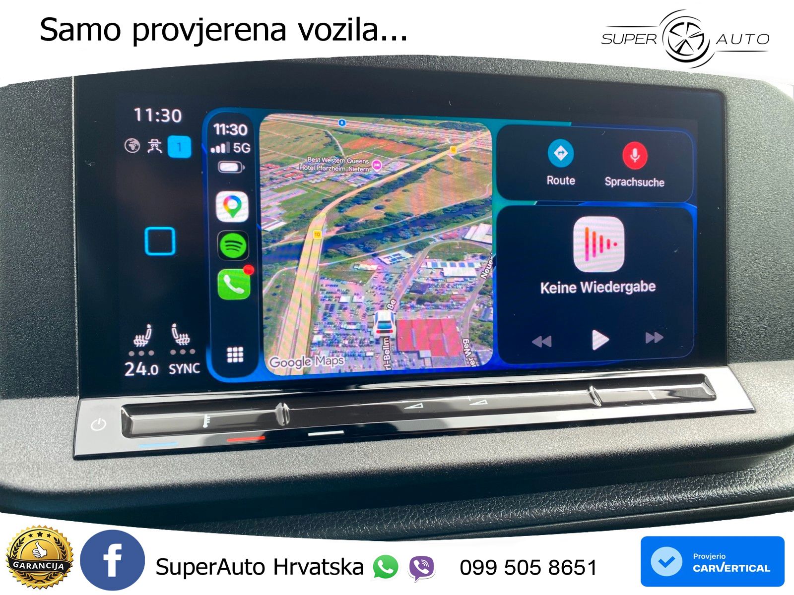 Volkswagen Caddy Cargo DSG 1.Hd Carplay Kam 2xSchiebetüre 122 KS