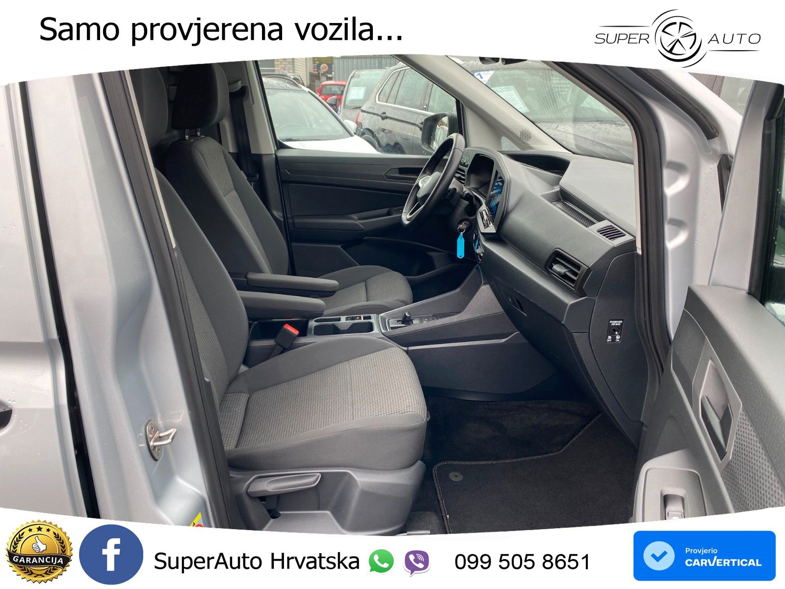 Volkswagen Caddy Cargo DSG 1.Hd Carplay Kam 2xSchiebetüre 122 KS