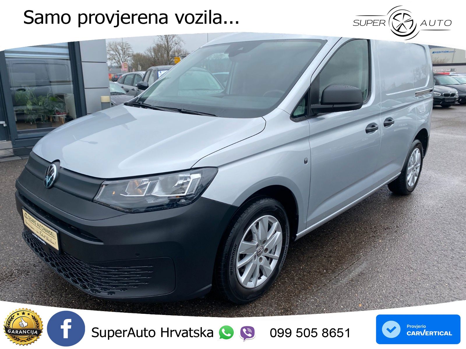 Volkswagen Caddy Cargo DSG 1.Hd Carplay Kam 2xSchiebetüre 122 KS