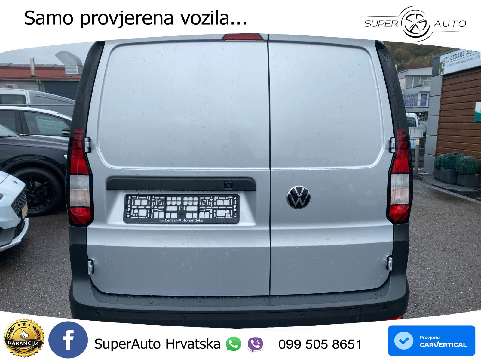 Volkswagen Caddy Cargo DSG 1.Hd Carplay Kam 2xSchiebetüre 122 KS