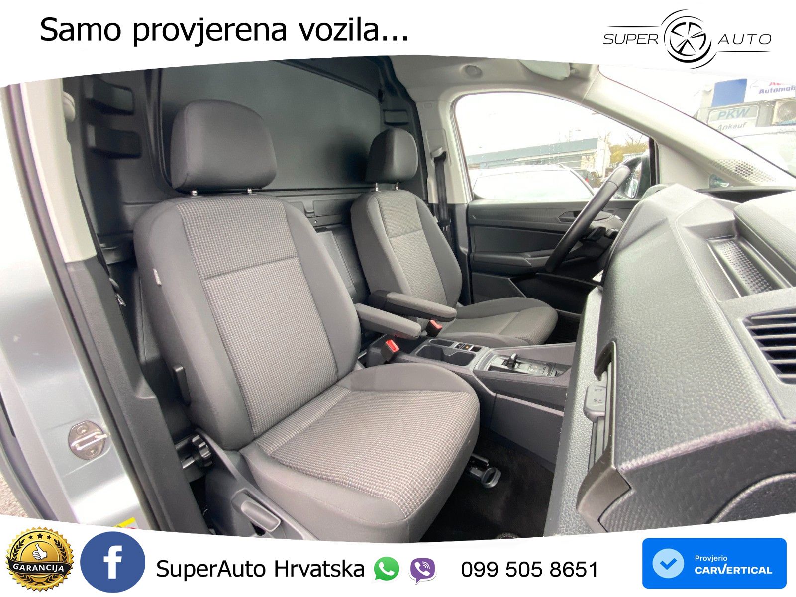 Volkswagen Caddy Cargo DSG 1.Hd Carplay Kam 2xSchiebetüre 122 KS