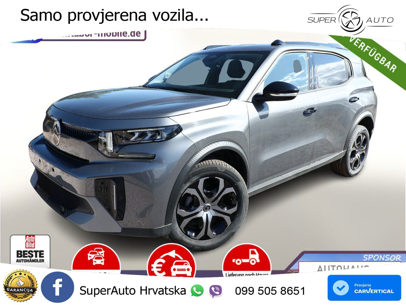 Citroen C3 Aircross 1.2 PureTech (101 KS) PLUS