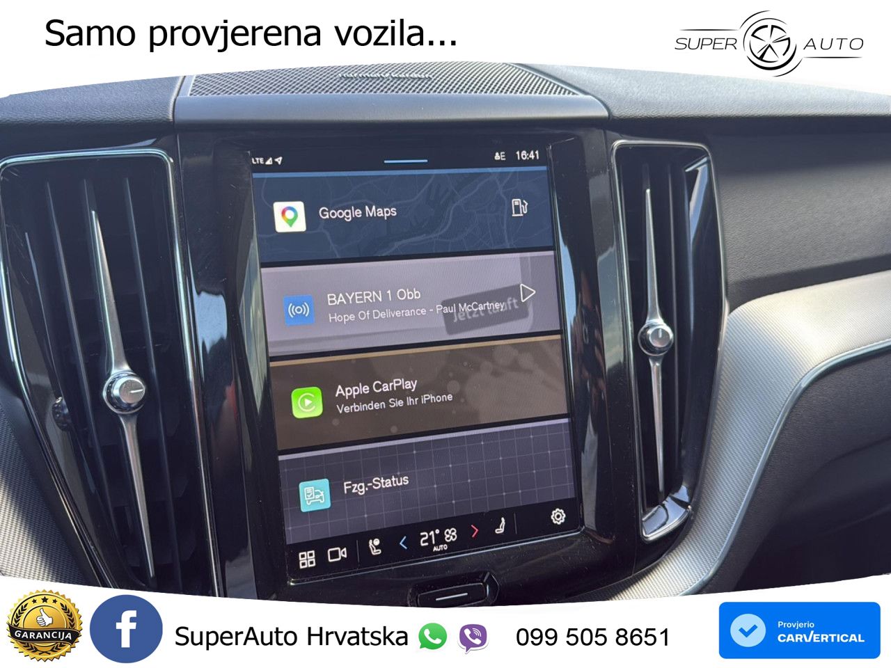 Volvo XC60 B4 Diesel FWD Geartronic LED+GR SJED+ACC