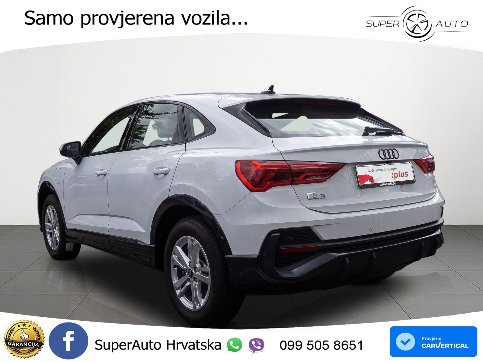 Audi Q3 Sportback 45 TFSIe (245 KS) S tronic