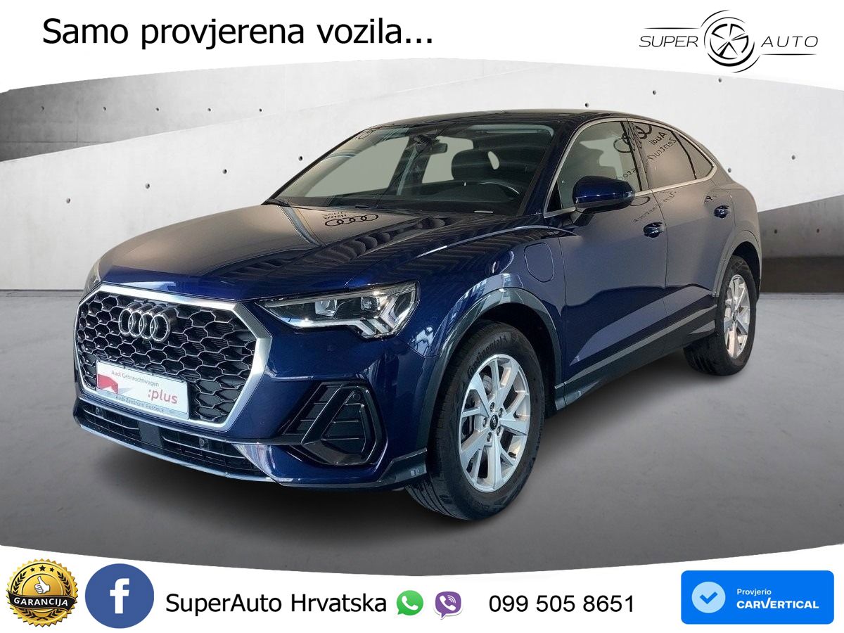 Audi Q3 Sportback 45 TFSIe (245 KS) S tronic LED+GR SJED+ACC