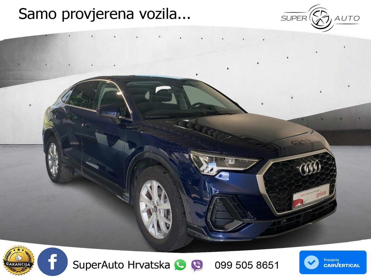 Audi Q3 Sportback 45 TFSIe (245 KS) S tronic LED+GR SJED+ACC