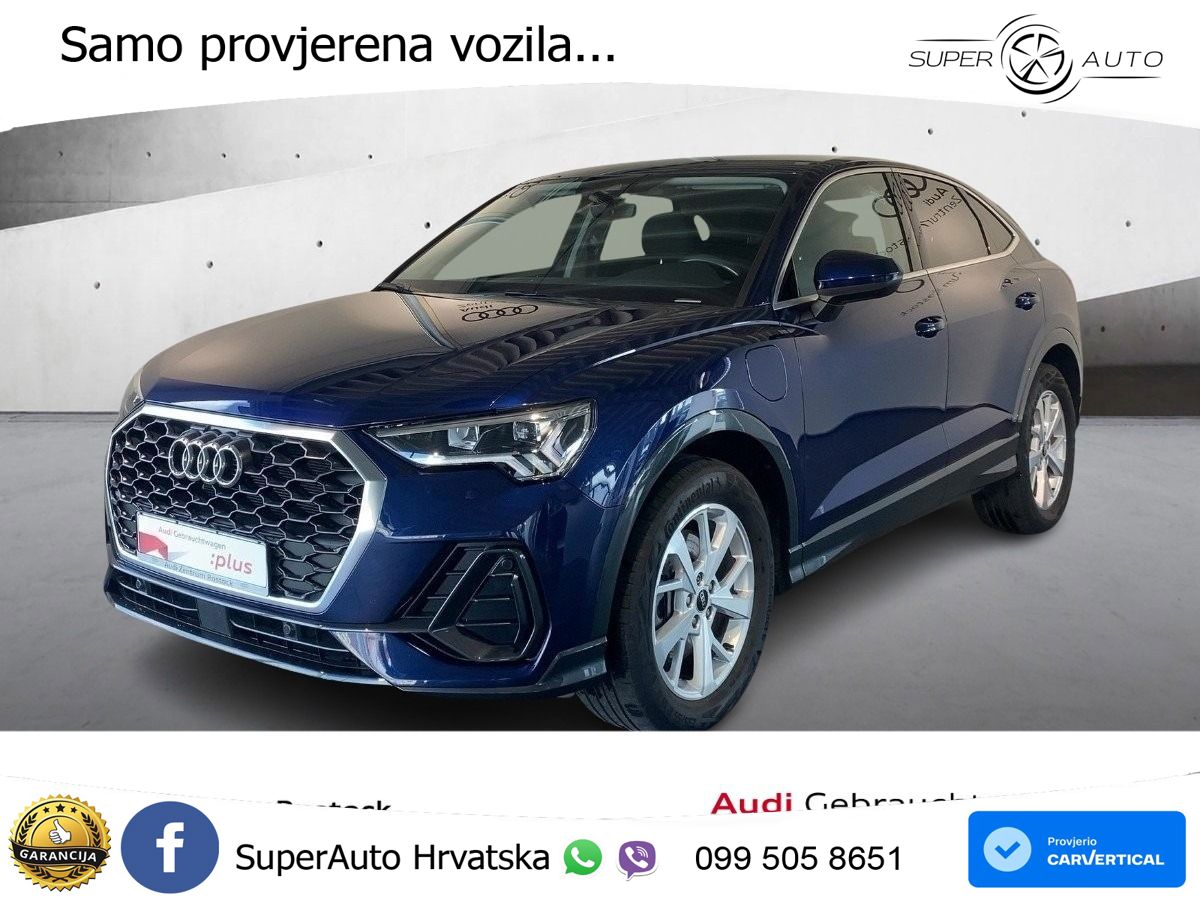 Audi Q3 Sportback 45 TFSIe (245 KS) S tronic LED+GR SJED+ACC