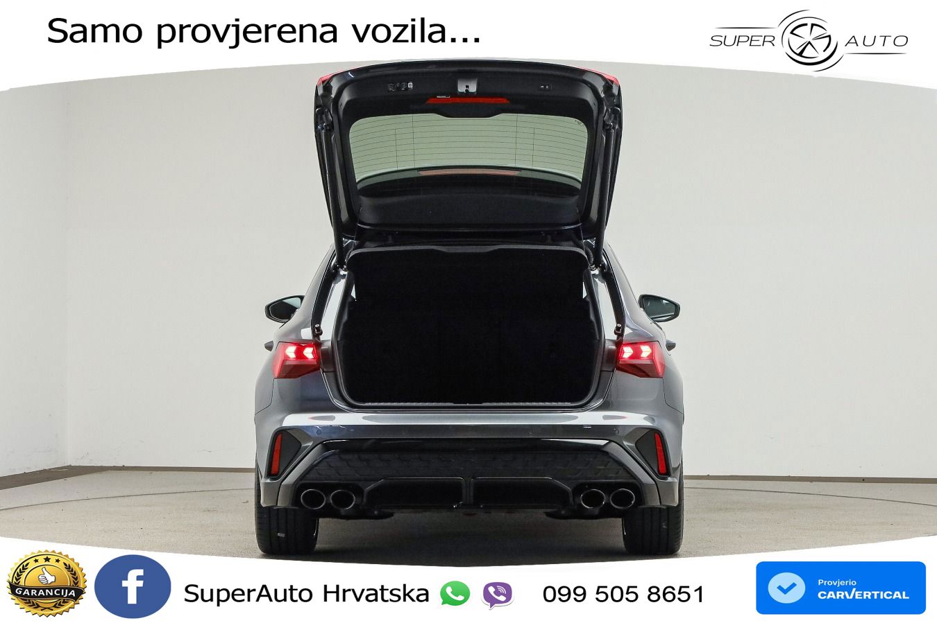 Audi S3 2.0 TFSI (333 KS) quattro S tronic MATRIX+GR SJED+KAM