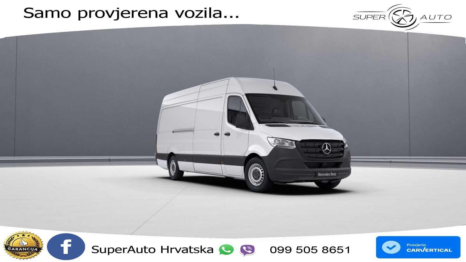 Mercedes-Benz Sprinter 317*CDI*Kasten*Lang* Hochdach*L3H2*AHK* 170 KS