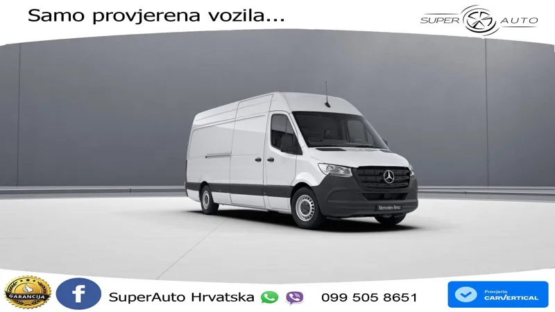 Mercedes-Benz Sprinter 317*CDI*Kasten*Lang* Hochdach*L3H2*AHK* 170 KS