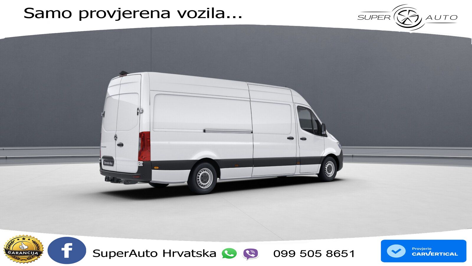 Mercedes-Benz Sprinter 317*CDI*Kasten*Lang* Hochdach*L3H2*AHK* 170 KS