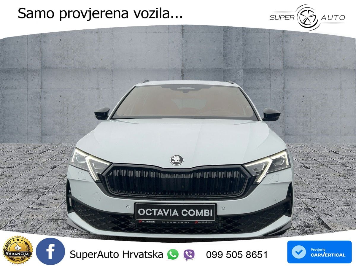 Škoda Octavia Combi 2.0 TDI (150 KS) DSG SportLine LED+GR SJED+ACC