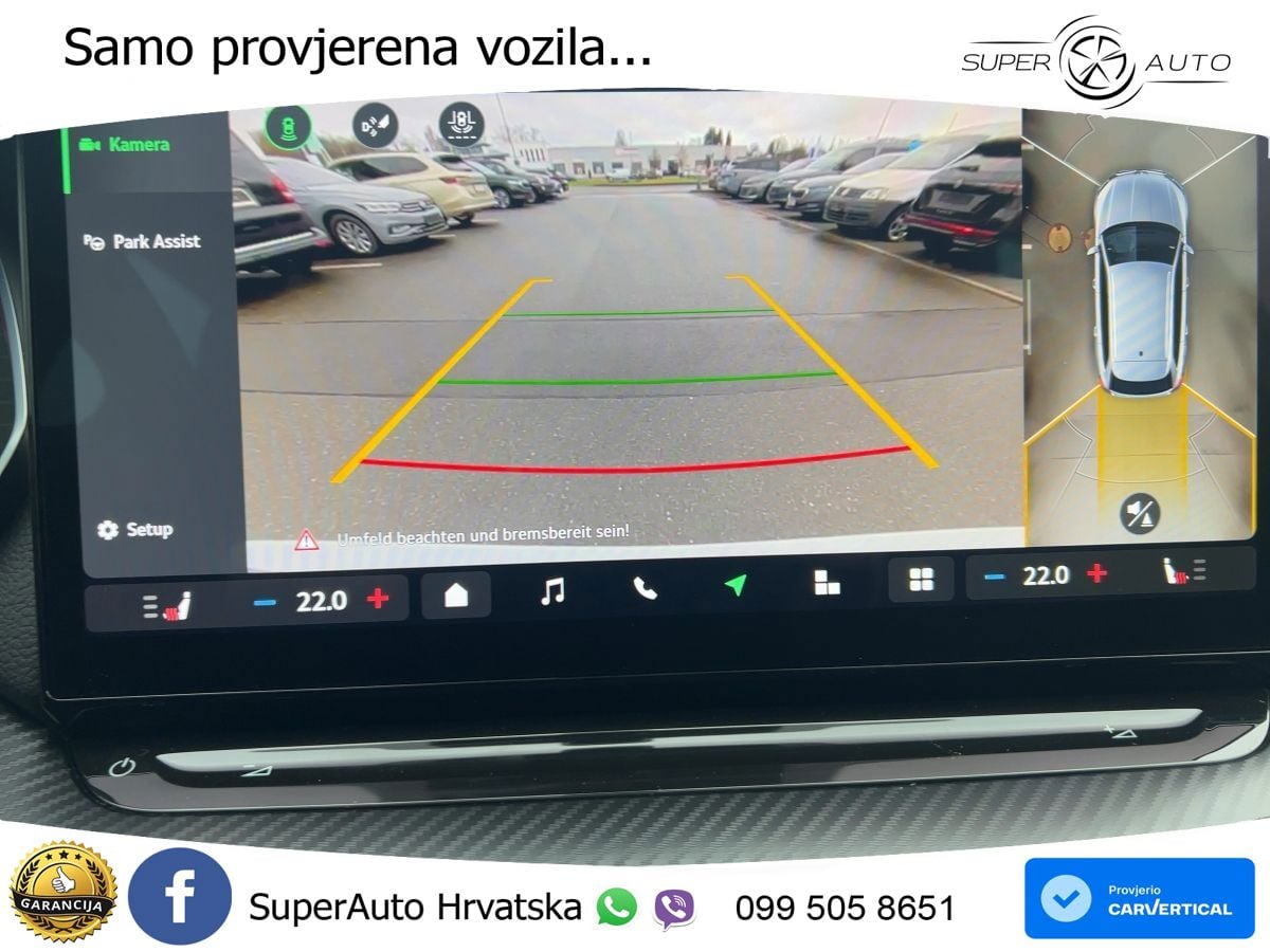 Škoda Octavia Combi 2.0 TDI (150 KS) DSG SportLine LED+GR SJED+ACC