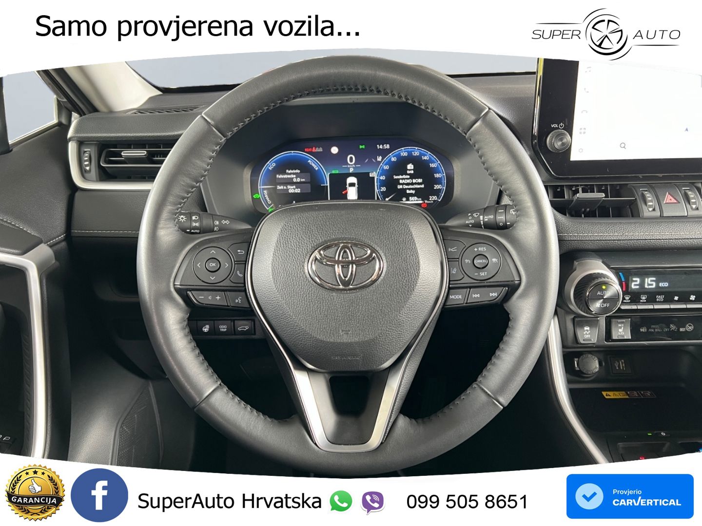 Toyota RAV4 2.5 (218 KS) Hybrid eCVT Team D LED+GR SJED+ACC